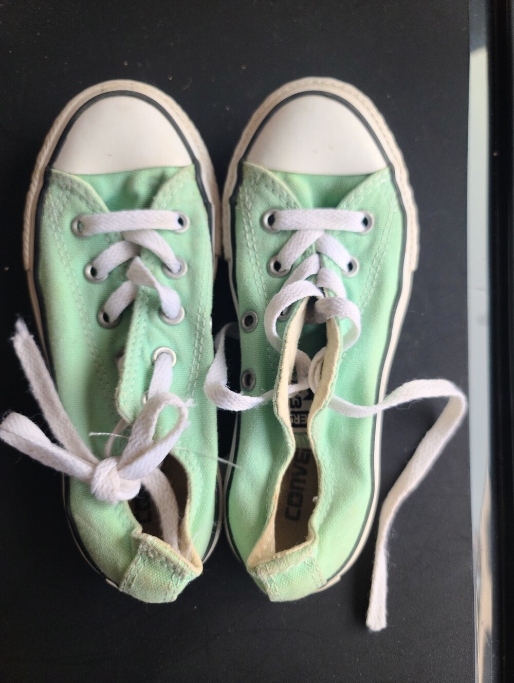 Converse Kids Low Top Sneakers - Mint